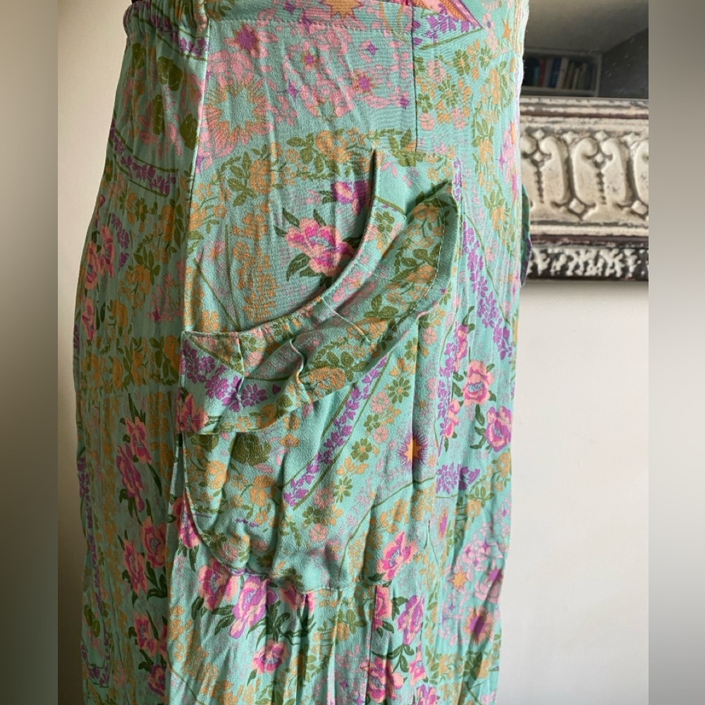 Floral Spell New with Tags “City Lights Strappy Maxi in Sage” - Picture 8 of 14